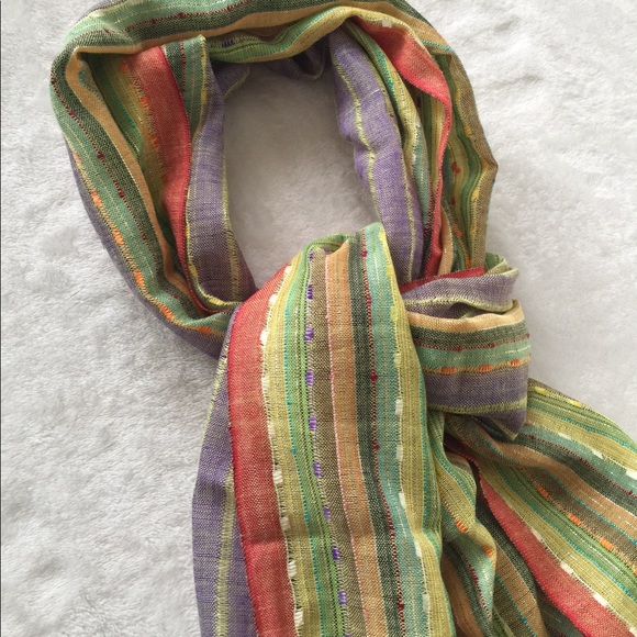 Multi-Color Scarf - Picture 3 of 4